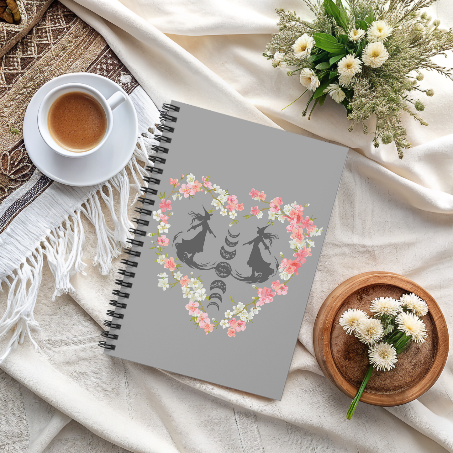 Nocturnal Stroll Spiral Notebook