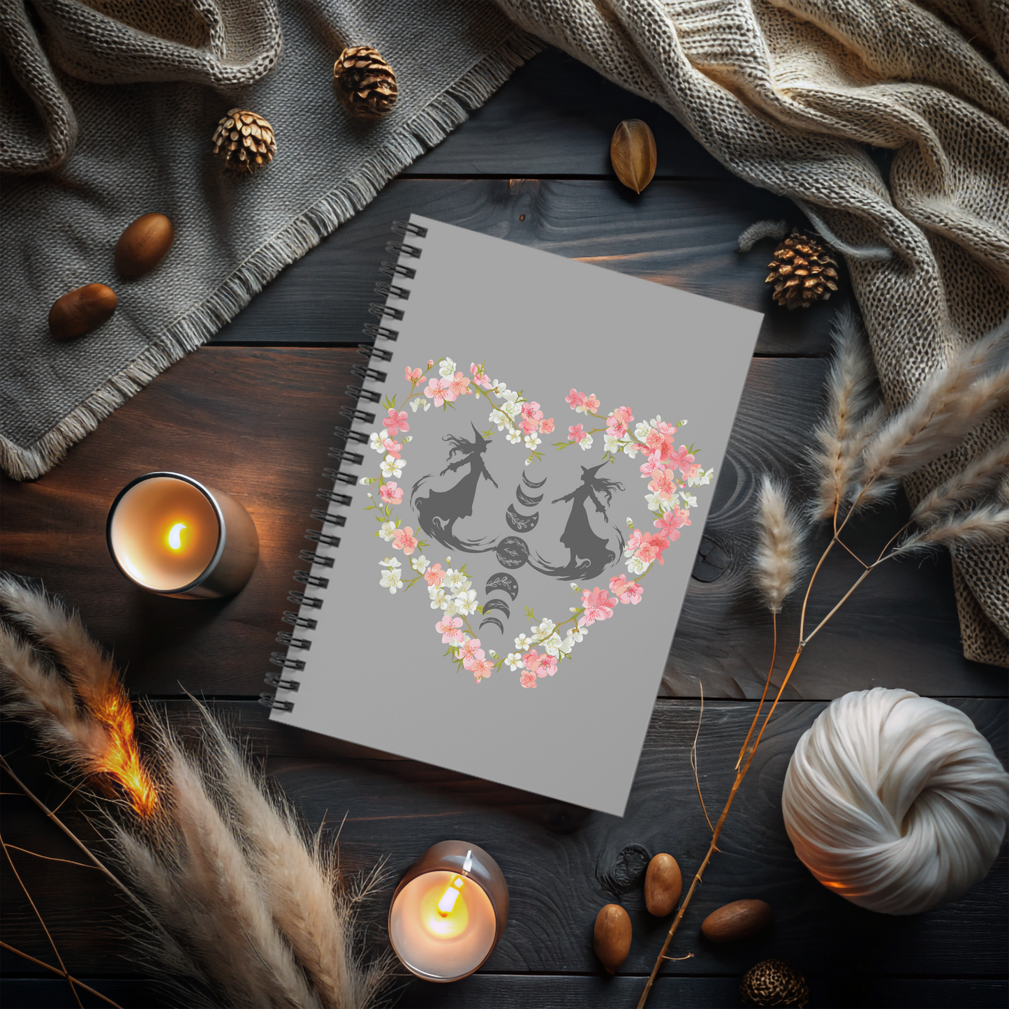 Nocturnal Stroll Spiral Notebook