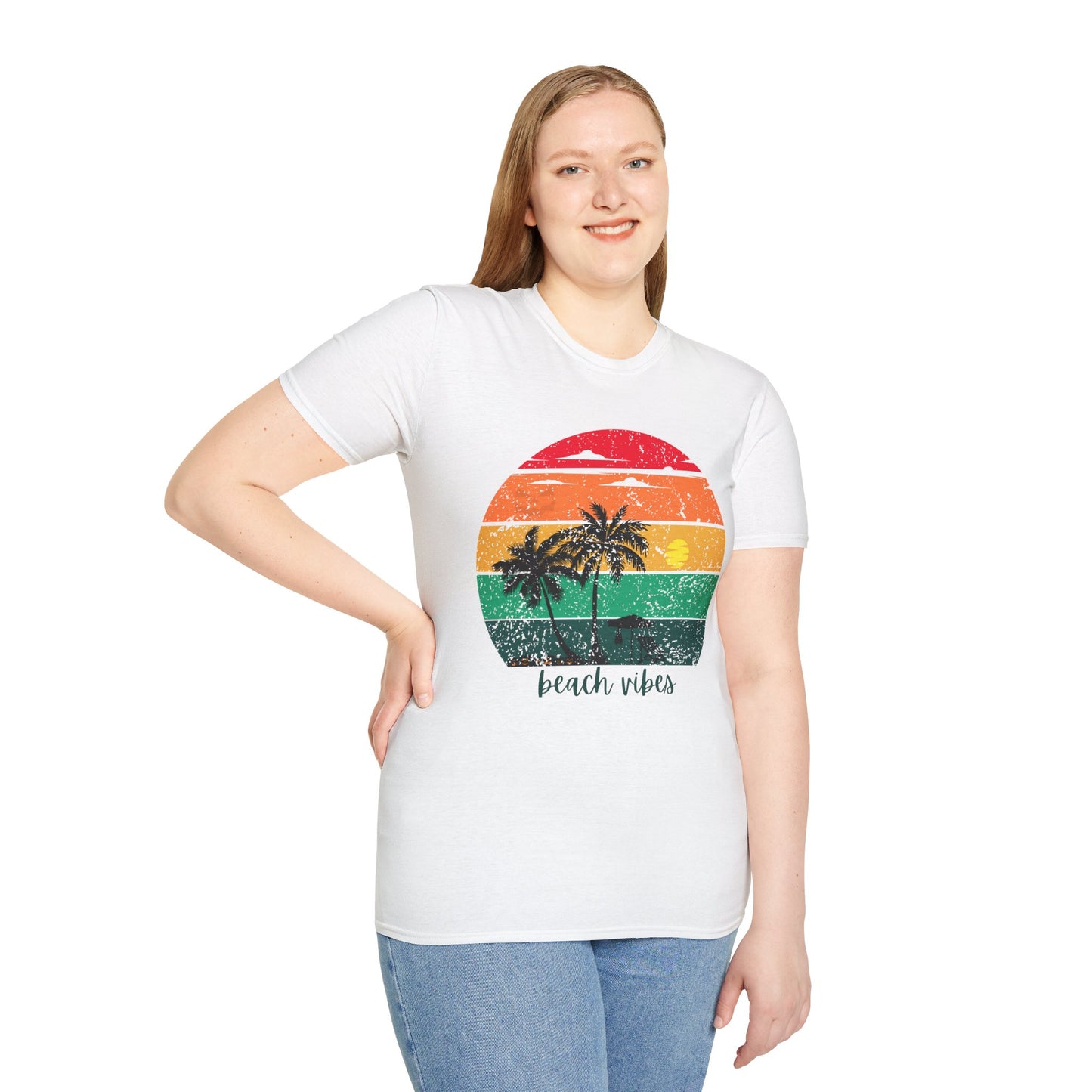 Beach Vibes Unisex Soft Style Tee