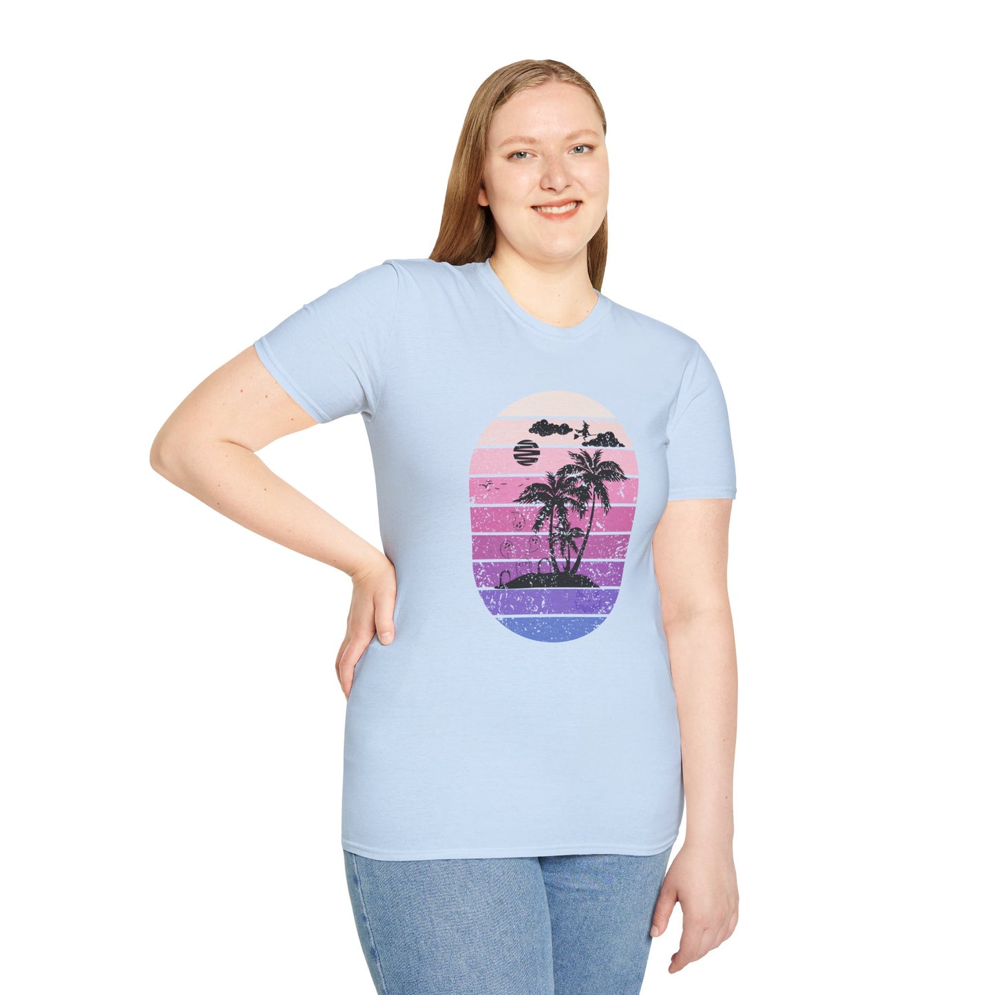 Beachin' Afterlife Unisex Soft Style Tee