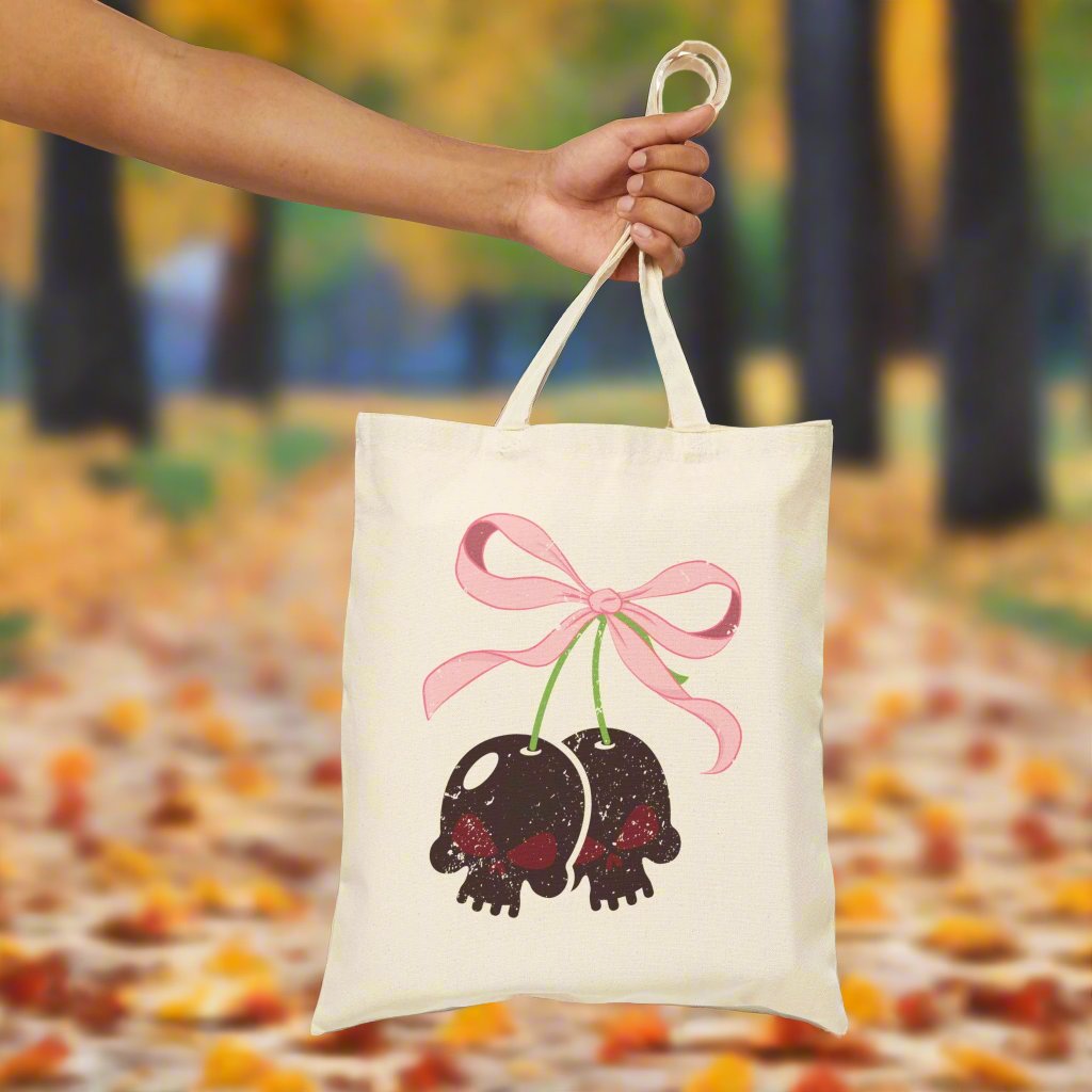 Sinister Fruit Canvas Tote Bag