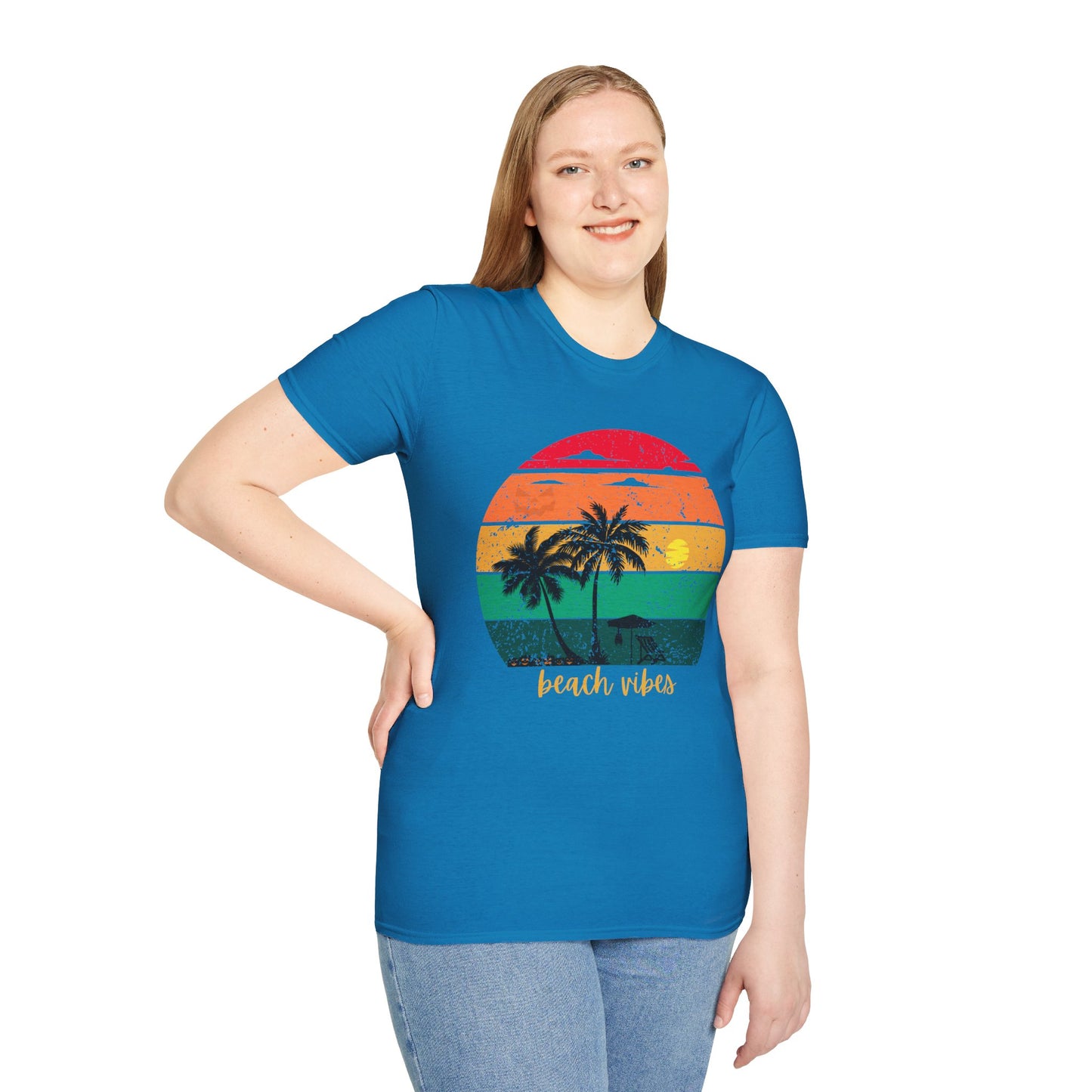 Beach Vibes Unisex Soft Style Tee