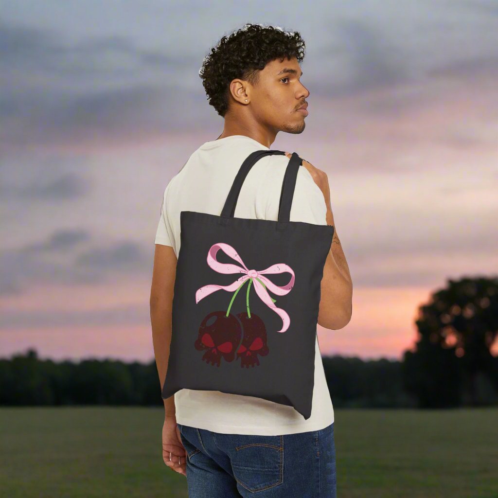 Sinister Fruit Canvas Tote Bag