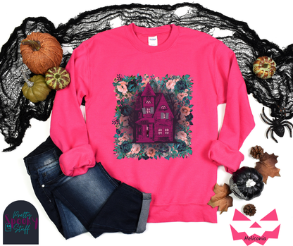 Haunted Blooms Unisex Sweatshirt