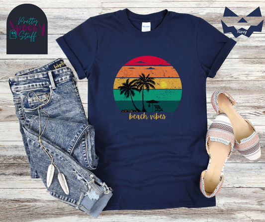 Beach Vibes Unisex Soft Style Tee